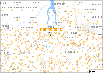 map of Chŏnssang