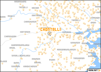 map of Chŏnt\