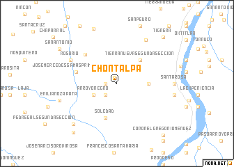 map of Chontalpa