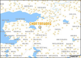 map of Chŏnt\