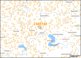 map of Chŏnt\