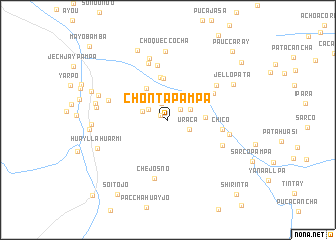 map of Chontapampa