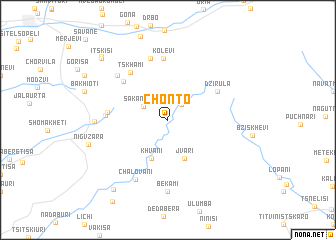 map of Chonto