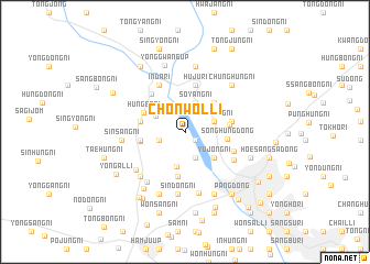 map of Ch\