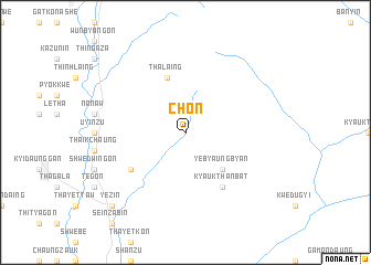 map of Chon