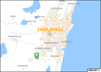 map of Choolai Medu