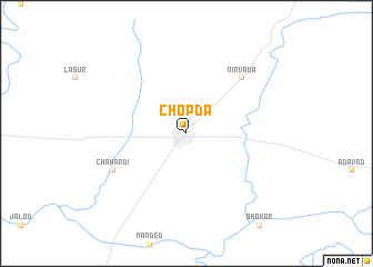 map of Chopda
