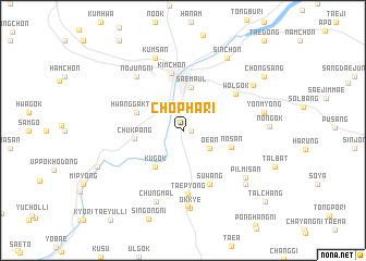map of Chŏpha-ri
