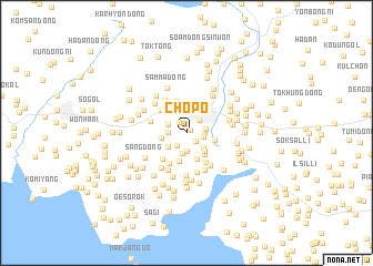 map of Ch\