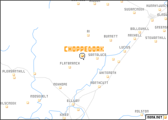 map of Chopped Oak