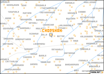 map of Chop Shāh