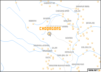 map of Choqāgorg