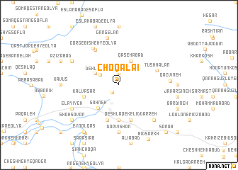 map of Choqā Lā\