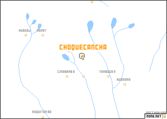 map of Choquecancha