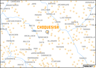 map of Choquesisa