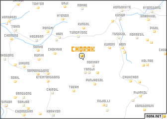 map of Chorak