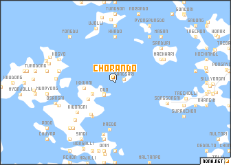 map of Ch\