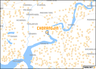 map of Chorangjin