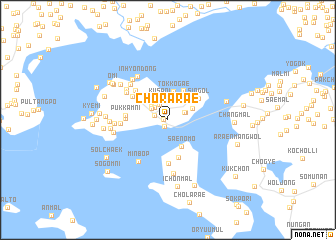 map of Chŏrarae