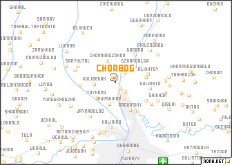 map of Chorbog