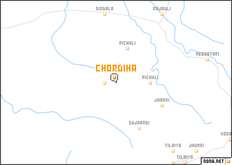 map of Chordiha