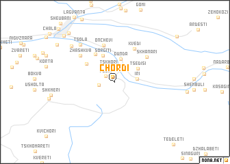 map of Chordi