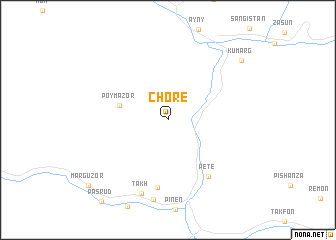 map of Chore