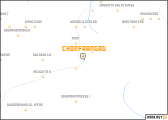 map of Chorfa Angad