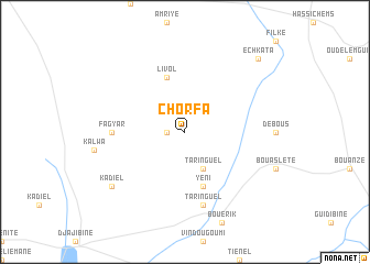 map of Chorfa