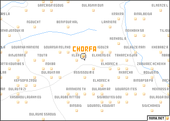 map of Chorfa