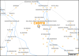 map of Chorfa