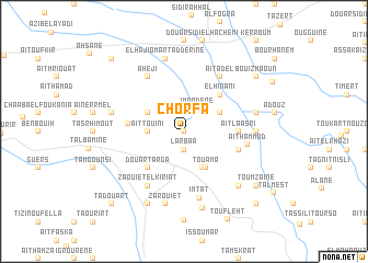 map of Chorfa