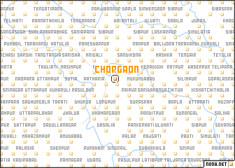 map of Chorgaon