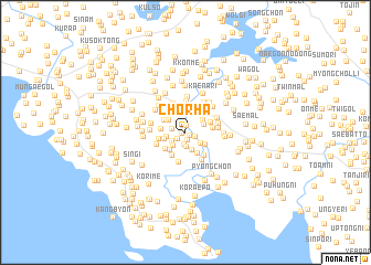 map of Chŏrha