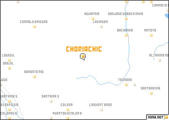 map of Choriachic