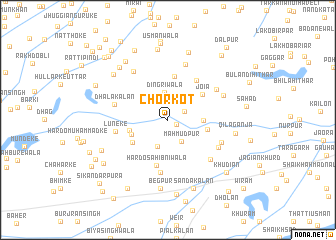 map of Chorkot