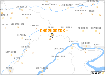 map of Chormagzak