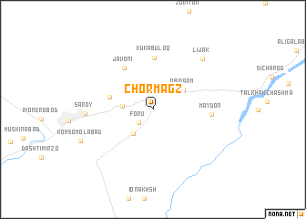 map of Chormagz