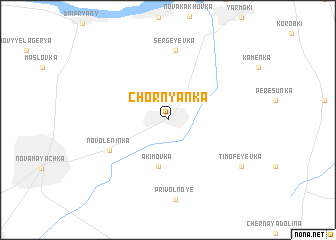 map of Chornyanka