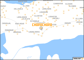 map of Chorochoro