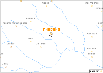 map of Choroma