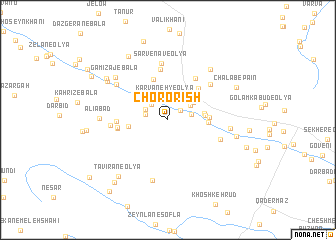 map of Chororīsh