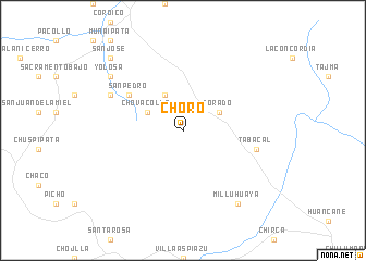 map of Choro