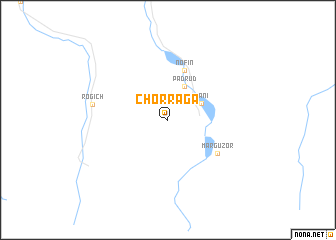 map of Chor-Raga