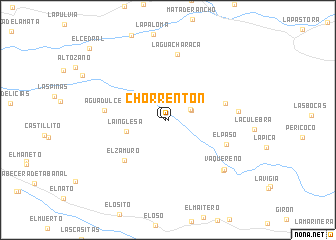 map of Chorrentón