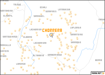 map of Chorrera