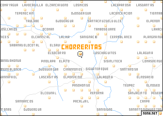 map of Chorreritas