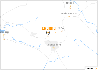 map of Chorro