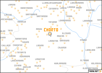 map of Chorto