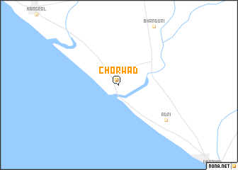 map of Chorwād